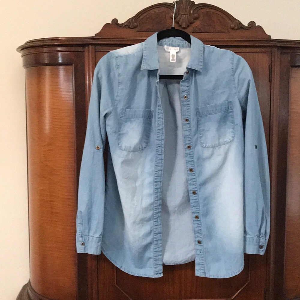 Soft jean shirt